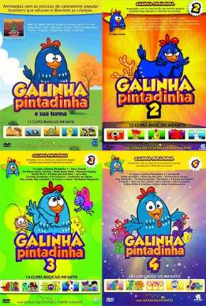 Torrent Filme Galinha Pintadinha 1, 2, 3 e 4 - Todos os Filmes 2009 Nacional 720p HD completo