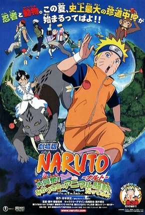 Filme Naruto 3 - A Revolta dos Animais da Lua Crescente Legendado 2006 Torrent