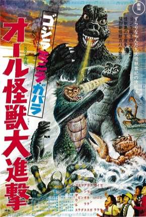 Filme A Vingança de Godzilla - Todos Os Monstros Atacam Legendado 1969 Torrent