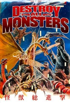 Filme Godzilla - O Despertar dos Monstros Legendado 1968 Torrent