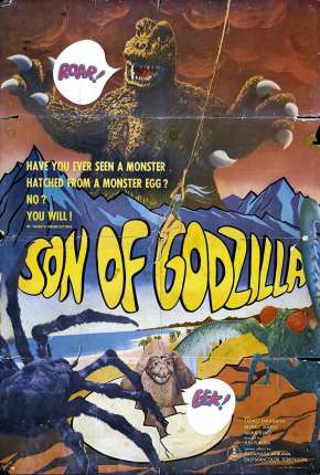Filme O Filho de Godzilla - Legendado 1967 Torrent