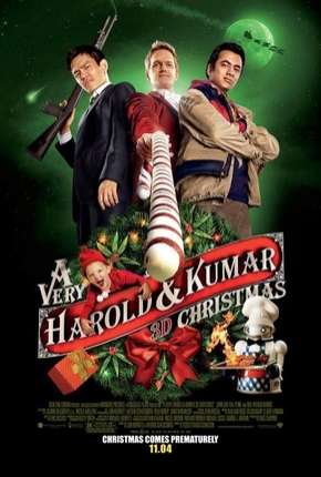 Torrent Filme O Natal Maluco de Harold e Kumar 2011 Dublado 1080p 720p BluRay Full HD HD completo