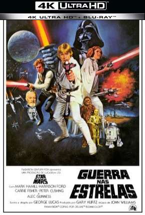 Torrent Filme Star Wars - Episódio IV - Uma Nova Esperança - 4K 1977 Dublado 2160p 480p 4K BluRay HD UHD Ultra HD completo