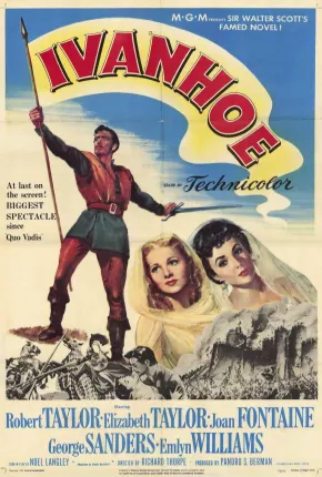 Torrent Filme Ivanhoé, o Vingador do Rei 1952 Dublado 1080p 480p BluRay Full HD completo