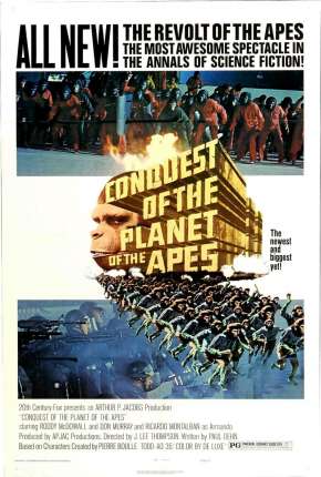 Filme Conquista do Planeta dos Macacos - Conquest of the Planet of the Apes 1972 Torrent