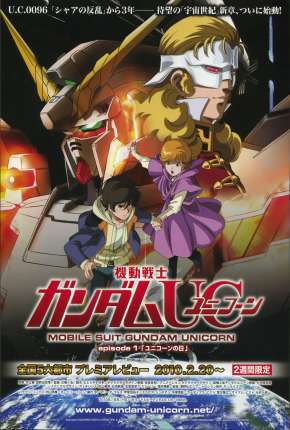 Anime Desenho Mobile Suit Gundam UC - Kidô Senshi Gundam Unicorn 2010 Torrent
