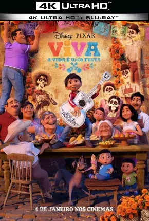 Filme Viva - A Vida é Uma Festa - Coco 4K UHD 2018 Torrent