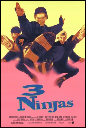 Torrent Filme 3 Ninjas (Todos os 4 Filmes) 1992 Dublado  completo