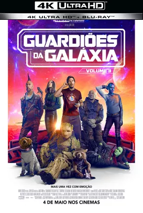 Torrent Filme Guardiões da Galáxia Vol. 3 - 4K 2023 Dublado 1080p 4K 720p BluRay HD completo