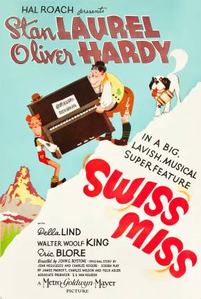 Torrent Filme Queijo Suíço / Swiss Miss 1938 Dublado 1080p WEB-DL completo