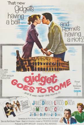Filme Roma, Convite ao Amor / Gidget Goes to Rome 1963 Torrent