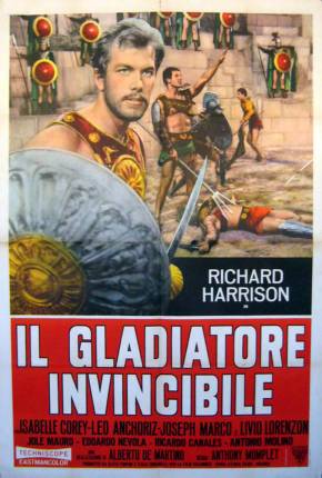 Torrent Filme O Gladiador Invencível 1961  DVD-R DVDRip completo