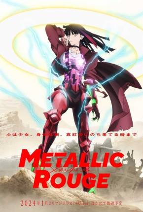 Torrent Anime Desenho Metallic Rouge / Metarikku Rûju 2024 Dublado 1080p 720p HD WEB-DL completo