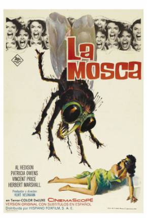 Torrent Filme A Mosca da Cabeça Branca / The Fly 1958  1080p BluRay completo