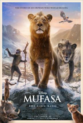 Torrent Filme Mufasa - O Rei Leão 2024 Dublado 1080p 4K 720p HD HDRIP WEB-DL completo