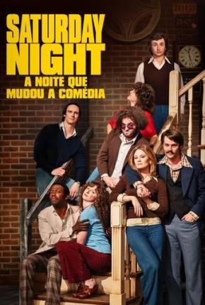 Filme Saturday Night - A Noite Que Mudou a Comédia 2024 Torrent